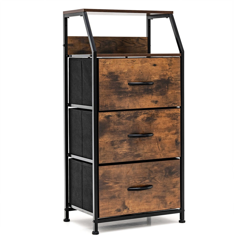 Commode 3 tiroirs Brooklane