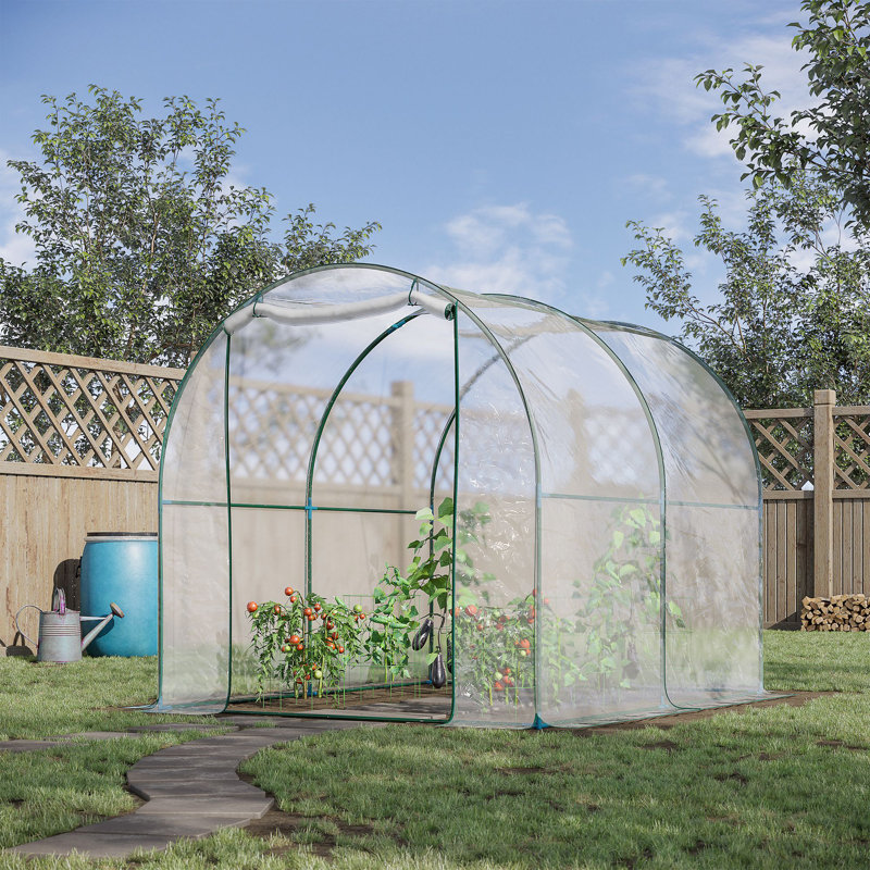 Wall 2m W x 2.5m D Greenhouse