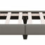 Lit plateforme tapissier en cuir avec ornement en forme de lapin-902145610-902145615
