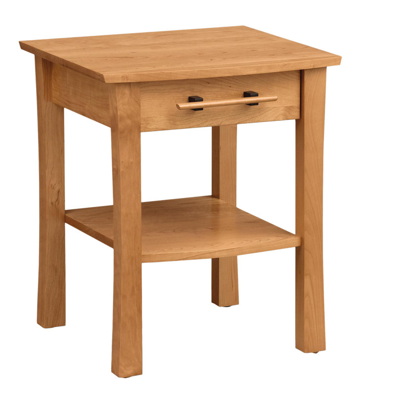 Monterey 1 - Drawer Nightstand, Smoke Cherry