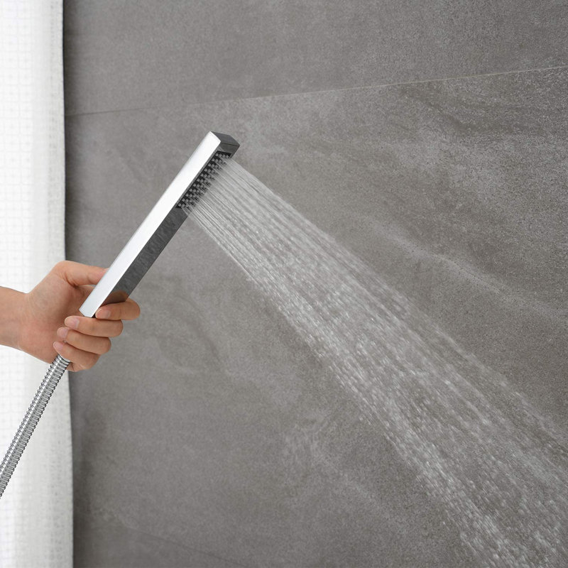Floor Tub Filler with Diverter, Chrome