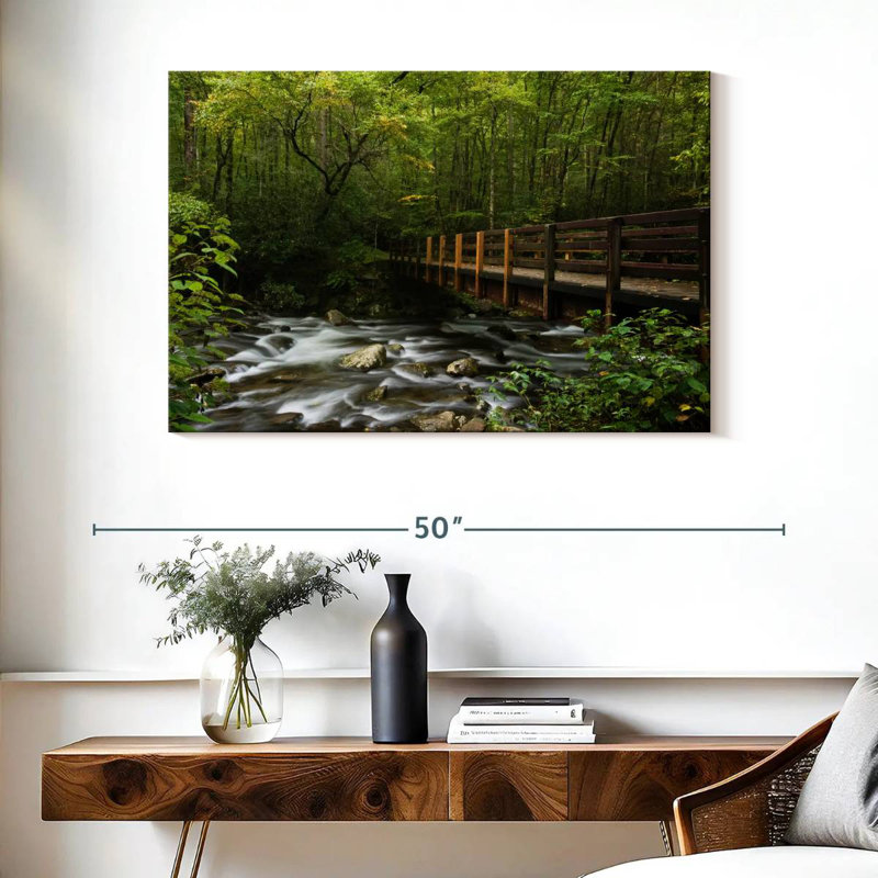 Alvord Great Smoky Mountains Stream, H 26 po x l 39 po