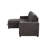 TERRITORY DARK GREY PULL OUT SOFA BED