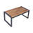 4-Piece Patio Furniture Set Outdoor Balcony Porch Garden Backyard Lawn Furniture Acacia Wood Table Top-777482363-777482361