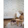 Hand Tufted Cotton Area Rug in Brown/Gray