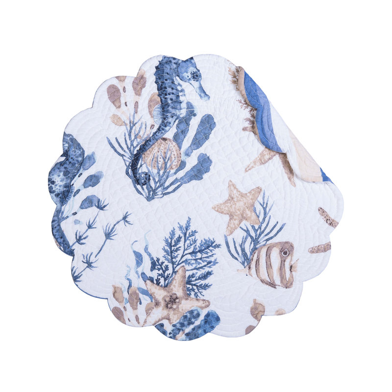 Ensemble de 6 napperons Seahorse Sands