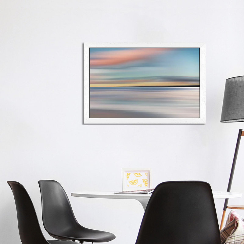 Honey Twilight by Mike Calascibetta - Print on Canvas, 101.6 cm H x 66.04 cm W, White Framed