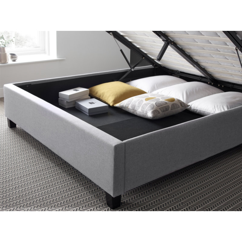 Anesicia Upholstered Ottoman Bed, Double (4'6)