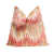 Blanc / chevron orange