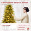 Arbre de Noël artificiel éclairé-581464959