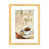 Toile avec cadre en bois beige est en rupture de stock