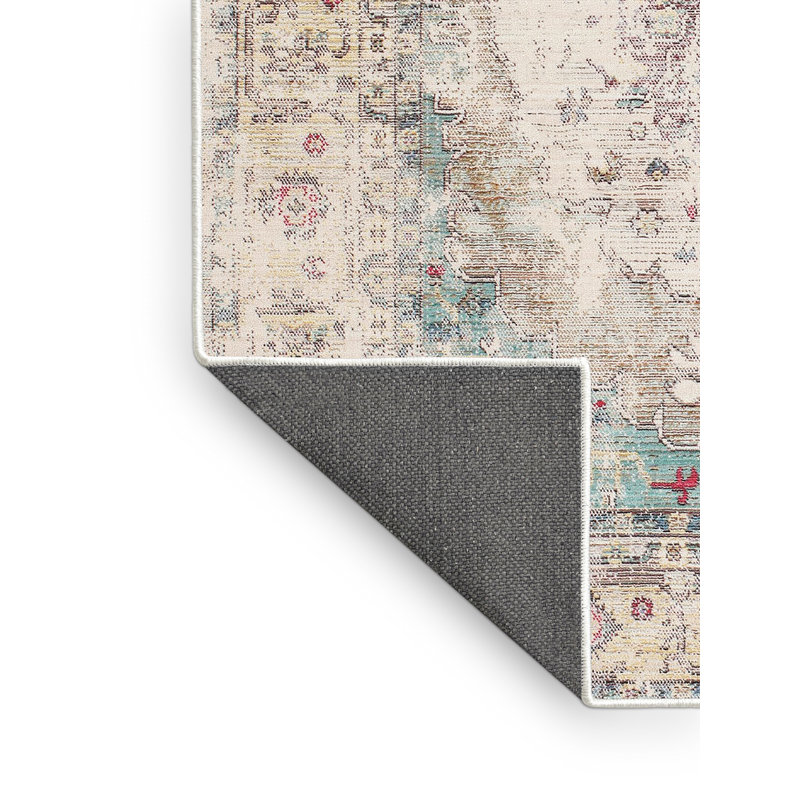 Tapis beige contemporain, Rectangle 5 pi x 7 pi