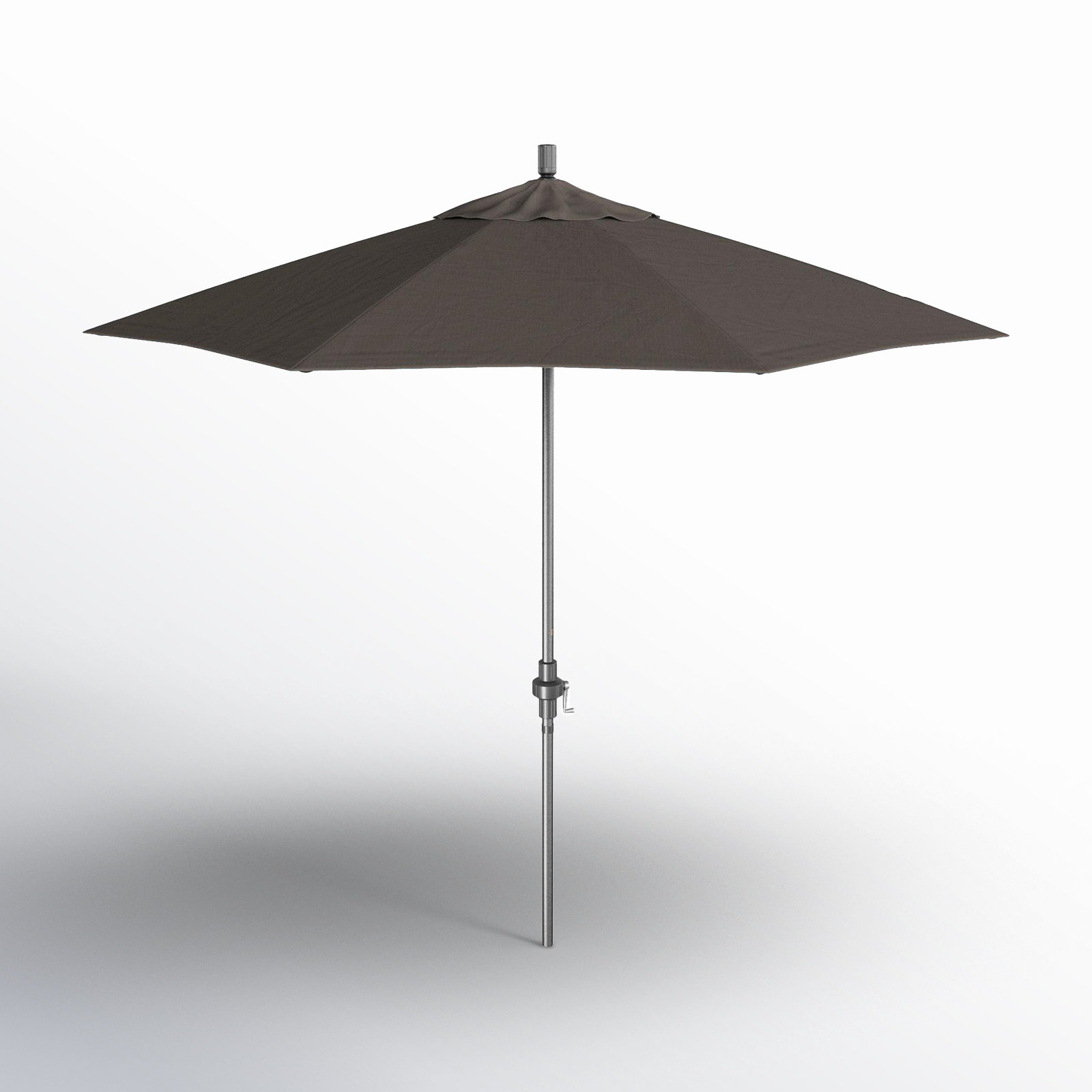 108'' Sunbrella® Outdoor Umbrella, Canvas Charcoal Sunbrella® Canvas