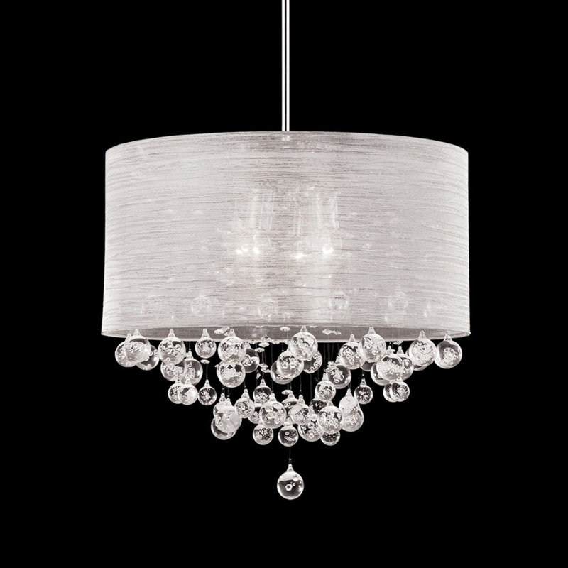 Emry 4 - Light Dimmable Chandelier, 10" H x 20" W x 20" D