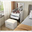Meuble-lavabo compact polyvalent avec de multiples fonctions et un design élégant pour la chambre à coucher