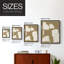 Impression encadrée Chunky Abstract IV - bois massif-2056032576-2056032591