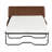 Keviana Faux Leather Ottoman-1104241742