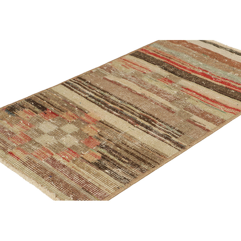 One-of-a-Kind 1'4"X 2'7" Hand Knotted Area Rug