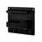Adhesive Bedside Shelf Accessories Organizer with Hooks and Cable Clips-840802017