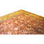 High-Quality Hand-Knotted Red And Gold Area Rug