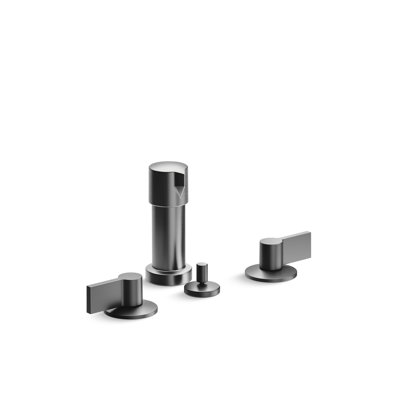 Components Widespread Bidet Faucet With Lever Handles
