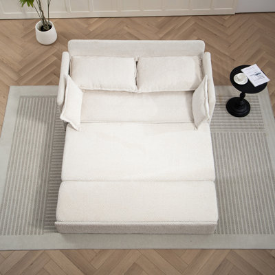 59.5Inch Pull Out Sofa Bed