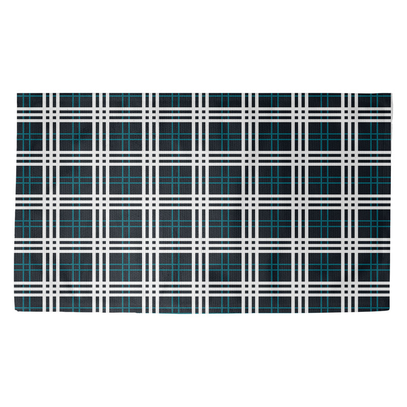 Plaid Indoor Rug, Rectangle 3' x 5'