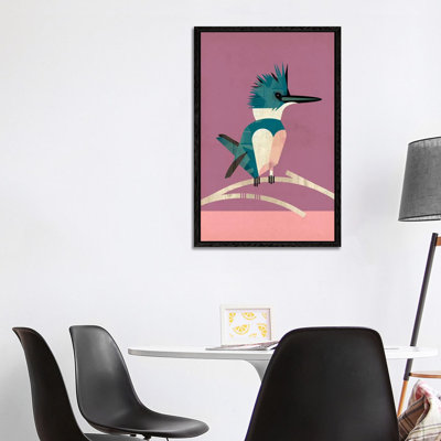 Kingfisher by Dieter Braun - Print on Canvas