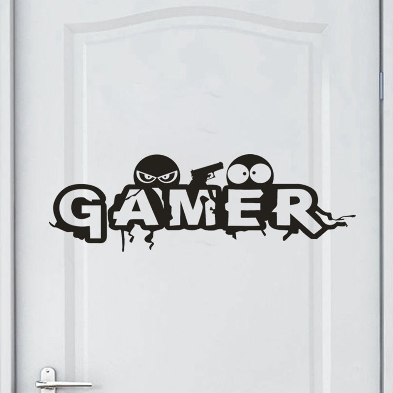 Adhésif mural en vinyle Gamer