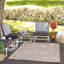 Louetta Boho Jute-Look Beige Area Rug-1365186327