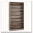 31.49" Width White Shoe Cabinet, 9 Tiers 40-45 Pairs Heavy Duty Wood Freestanding Shoe Storage Cabinet-891397757