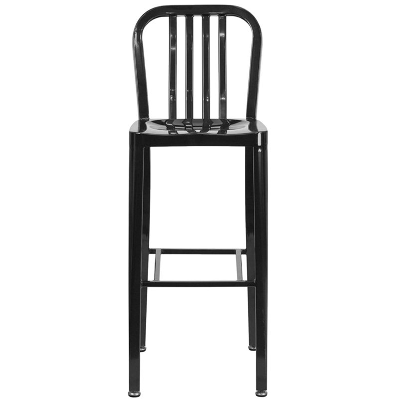 Tabouret de bar de terrasse 30,25 po intérieur/extérieur Arizona, Gris