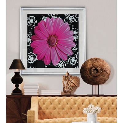 «Black and Bloom IV», reproduction de peinture à l'huile
