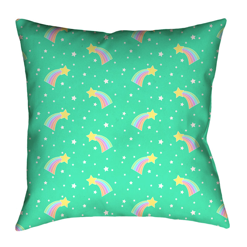 Housse de coussin Katelyn Elizabeth, 26 po x 26 po, Simili suède, Vert