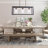 3-Light 26" Dimmable Rectangular Kitchen Island Chandelier
