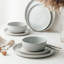 18 Piece Stoneware Dinnerware Set - Service for 6-245007859