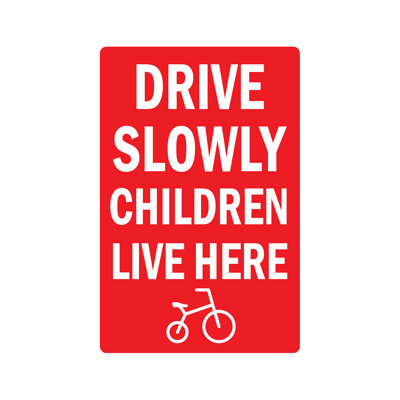 Avertissement pour les enfants en voiture en toute sécurité