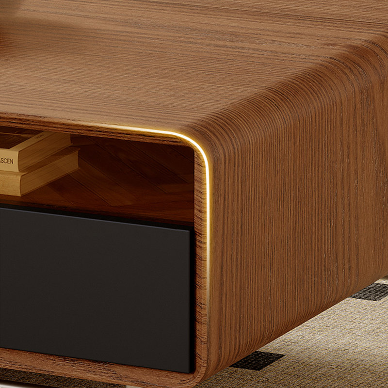Meuble télé et table basse de style médiéval