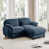Blue Chenille