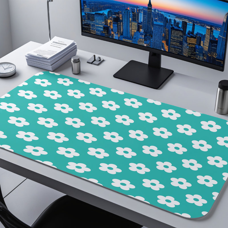 Polyester Desk Pad, 31.5x15.5