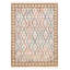 Kilim blanc Ankara FW 5 pi 5 po x 7 pi 5 po