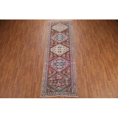 Tapis de couloir brun 4 x 11