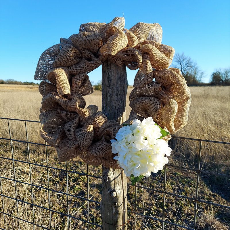 Couronne de jute 17 po