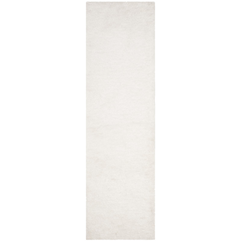 Detweiler Sheep Shag Hand Woven Performance Solid Color Rug, Runner 2'3" x 6'