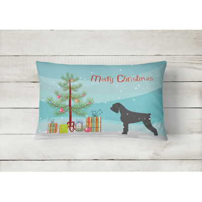 Giant Schnauzer Outdoor Throw Pillow