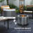 Outsunny Smokeless Fire Pit