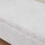 Banc de rangement ovale en tissu polaire-1439148040
