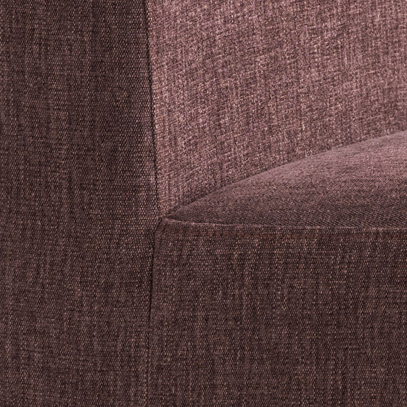 Chaises de salle à manger rembourrées Modern, Mûre blanche