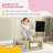5 in 1 Rocking Horse for Toddlers 1-6 Years with Balance Board