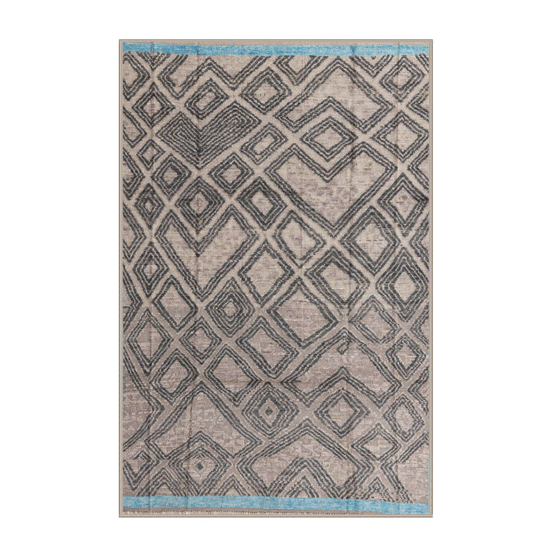 Tapis abstrait moderne 4309, Rectangle 8 pi x 10 pi